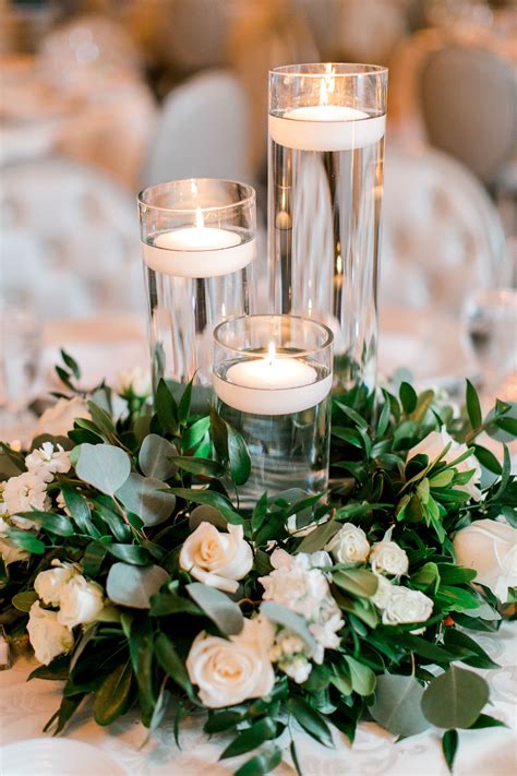 candle wedding table centerpieces|elegant candle wedding centerpieces.